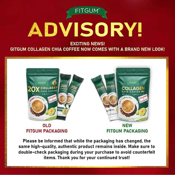 Bundle of 5 FITGUM 20x Collagn||New packaging kaya wag mag-isip na fake - Picture 4 of 5